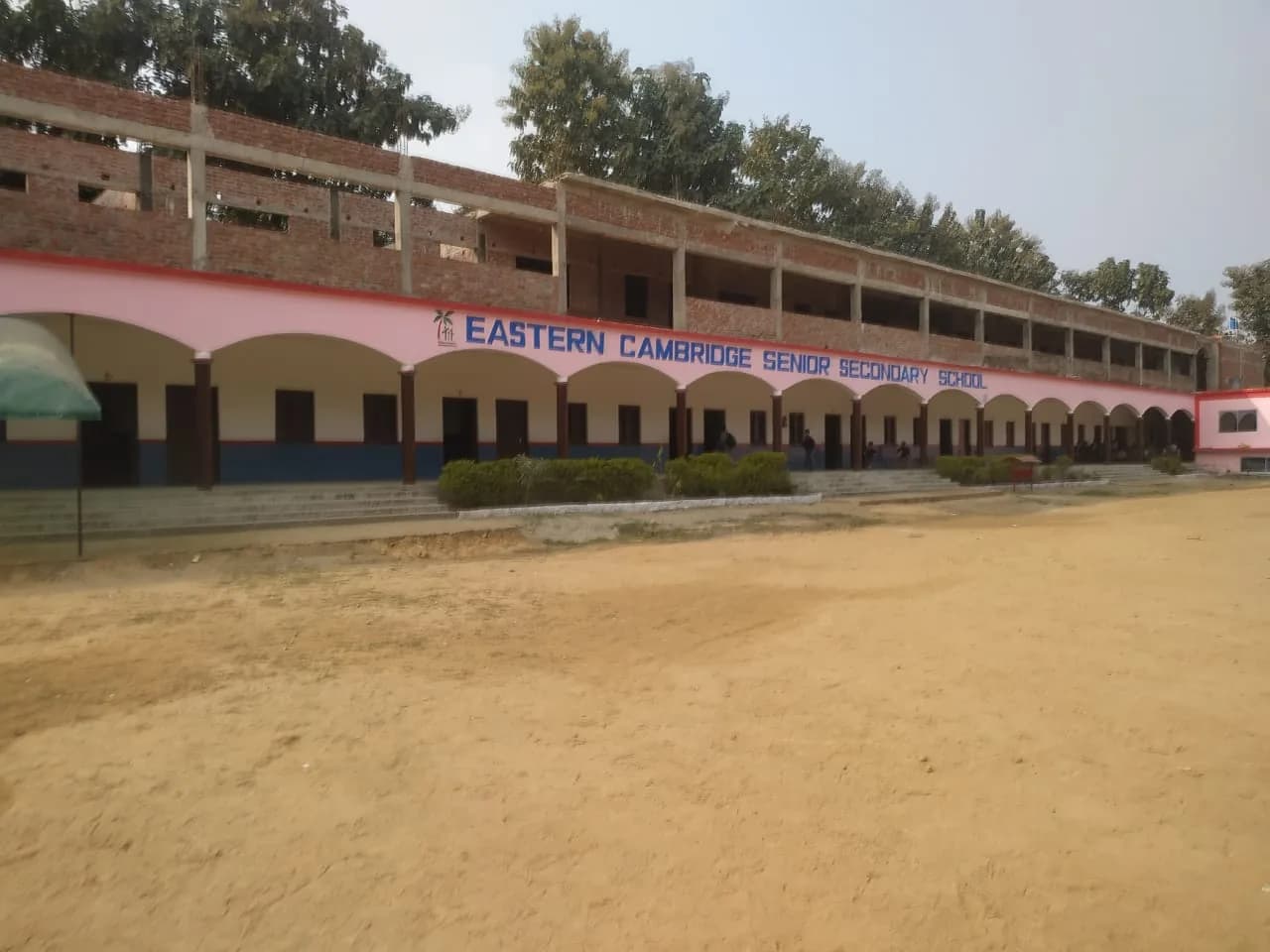 Eastern Cambridge Senior Secondary School wing and grounds