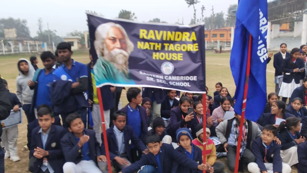 Ravindranath Tagore House at the annual sports meet